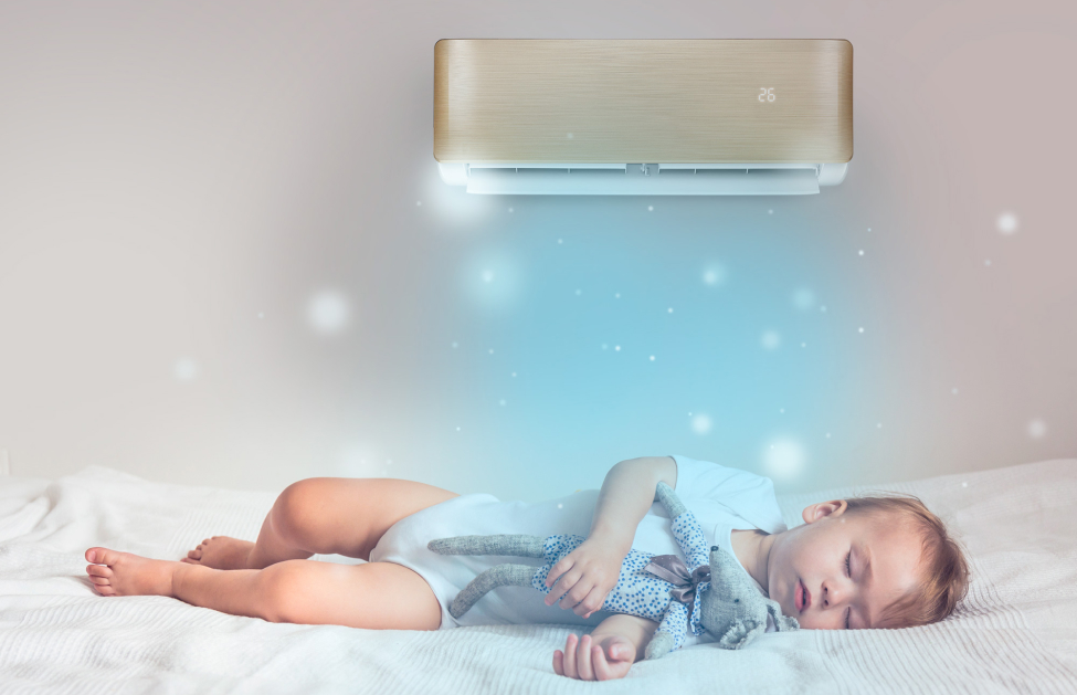 Режим Silent сниженного шума кондиционера MDV серии Aurora Design Inverter Gold, фото