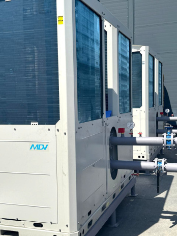 Чиллеры King Plus MDV в одном из крупнейших самарских ТЦ «Гудок». Фото 2