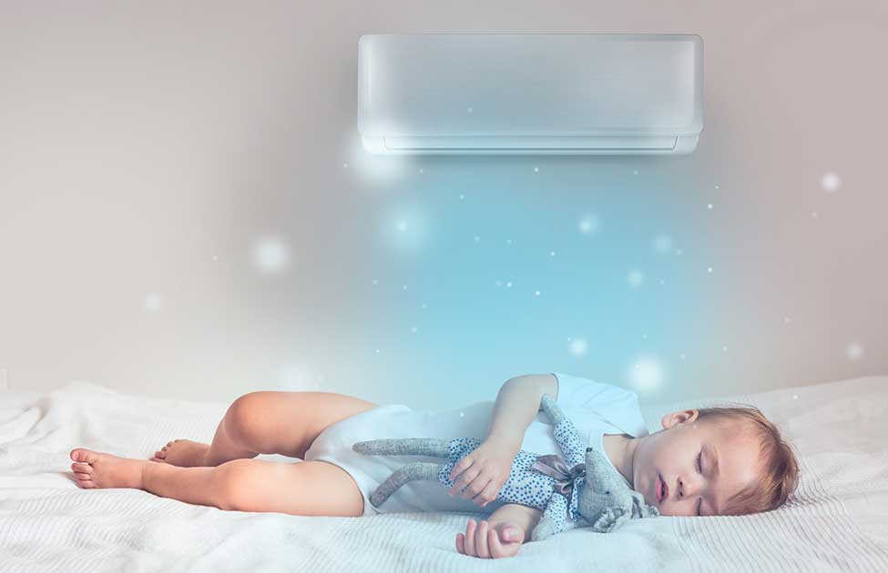 Режим Silent сниженного шума кондиционера MDV серии Aurora Design Inverter Silver, фото